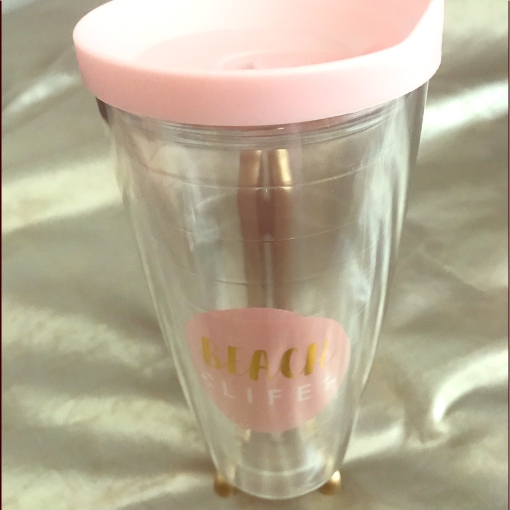 🏖 Beach Life Pink 16 oz Cup